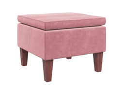 Stool, Stools Vidaxl Cor-de-rosa Veludo (n/a)