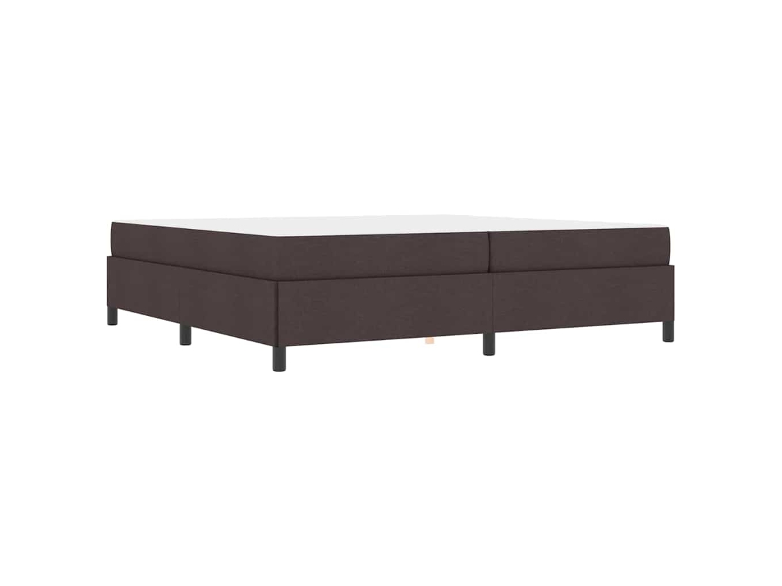 Conjunto 1 Cama Box Vidaxl Castanho Tecido (200 X 200 Cm)