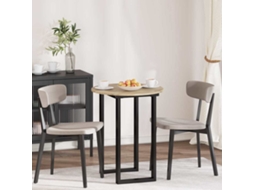 Vidaxl Tampo De Mesa Ø 60 X 1,5 Cm Redondo Derivados De Madeira