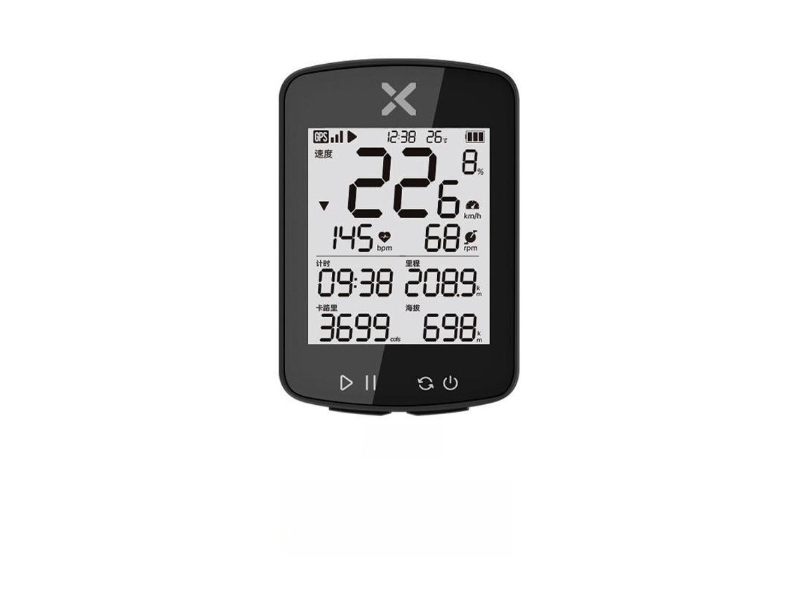 Lurelia Ciclocomputador De Bicicleta Gps, 40 Horas De Duração Da Bateria, Compatível Com Tela De 2, 6 Polegadas