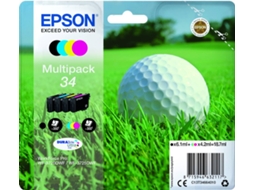 Pack 4 Tinteiros EPSON 34 (C13T34664020)