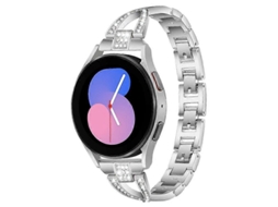 Pulseira De Relógio De Metal Com Diamante Em Formato De X E Fileira Única Xdfind