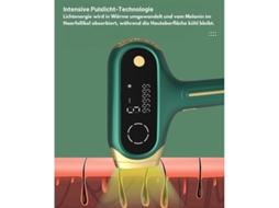 Dispositivo De Depilação Ipl Com 5 Níveis De Intensidade 999.999 Flashes Gelado E Display Led Para Resultados Duradouros Prata Yizhood