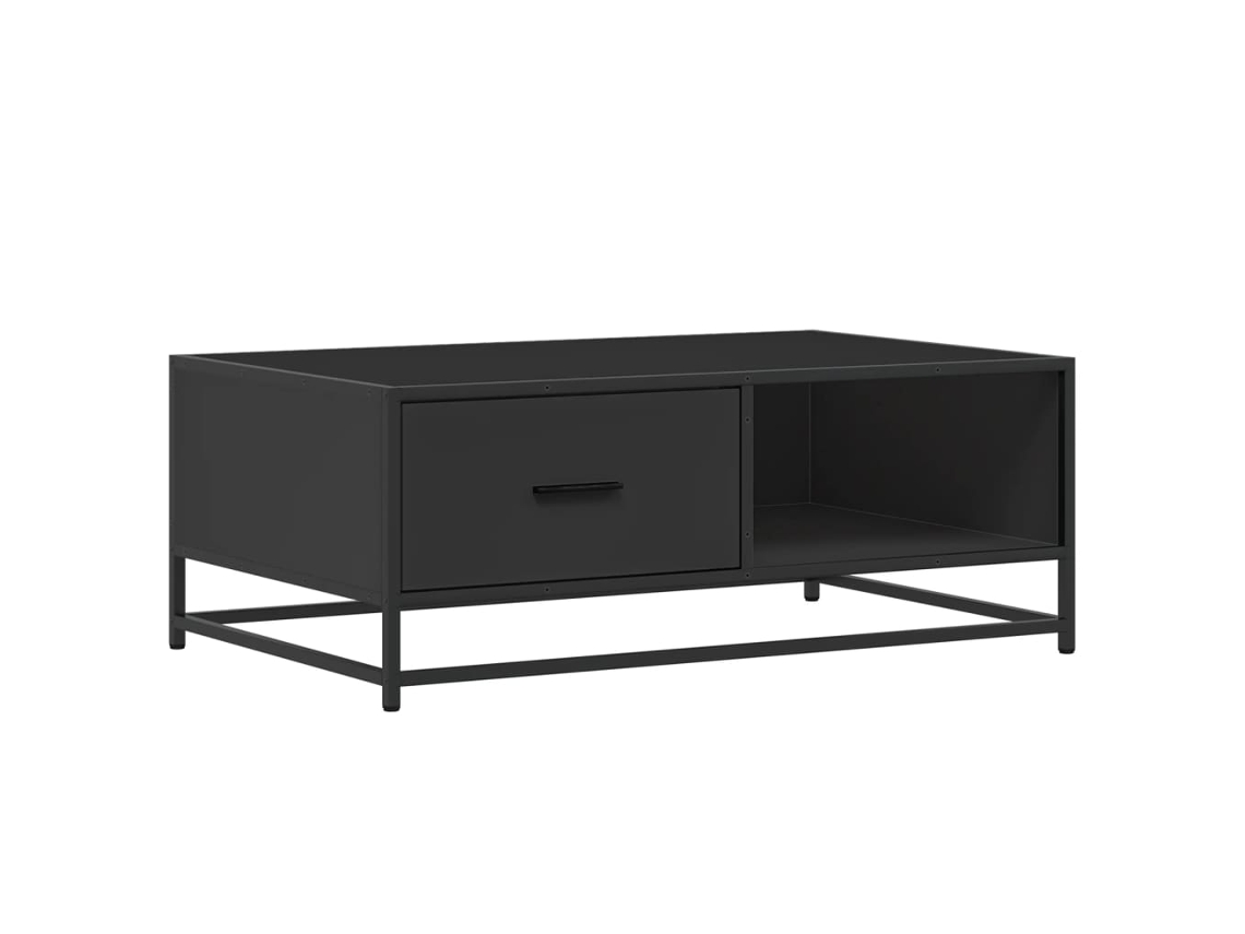 Coffee Table, Coffee Tables Vidaxl Preto Madeira Processada (n/a)