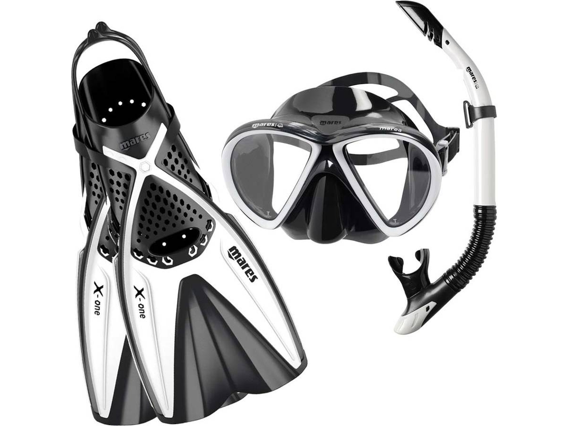 Máscara MARES Set X One Marea Branco