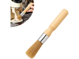 Escova Limpeza Máquina Café Cor Madeira Natural, para Moinhos/expresso ZYBLSSBB