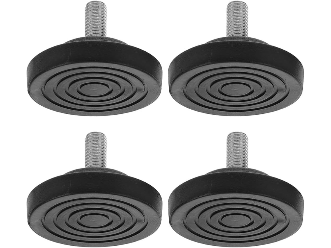 Conjunto De 4 Niveladores Móveis Ajustáveis Com Aderência Aprimorada
