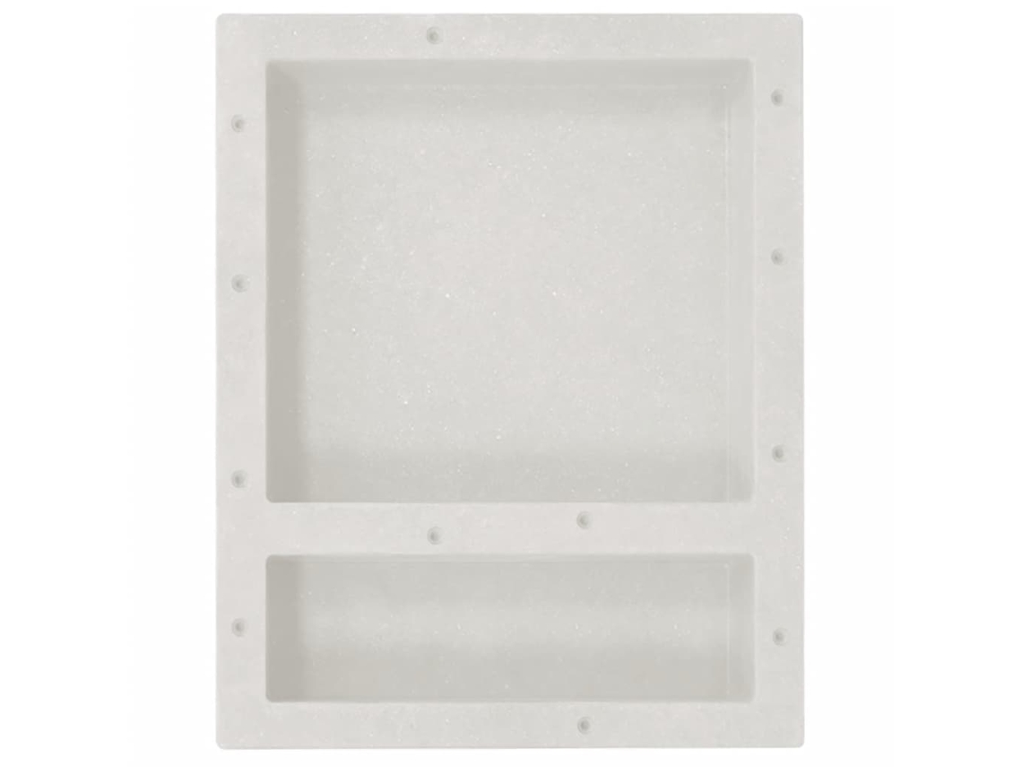 Maison Exclusive - Habitáculo Chuveiro C/ 2 Compartimentos 41x51x10 Cm Branco Mate