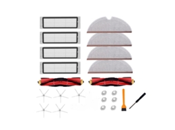 Para xiaomi roborock s4 s5 s6 e4 e20 e25 e35 s50 aspirador de pó robótico, escova principal, escova lateral, filtro hepa, pano mop, etc