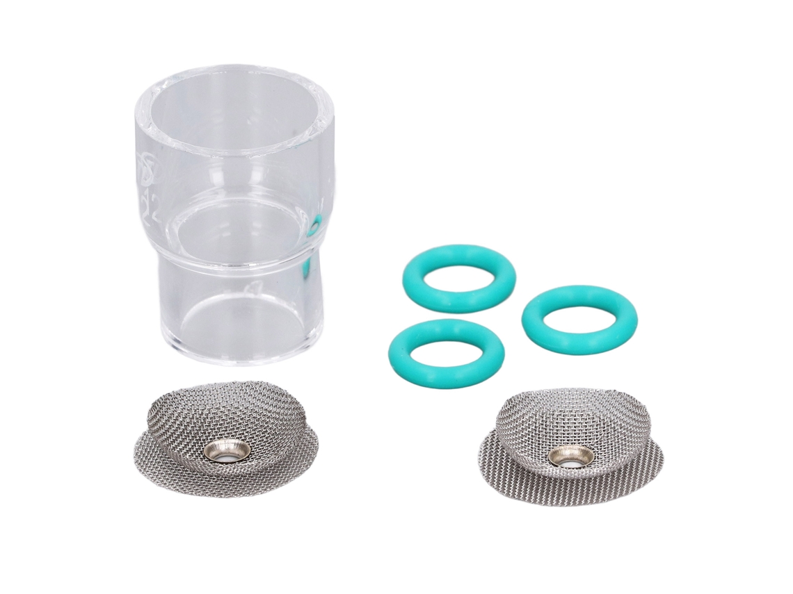 Consumíveis Para Soldagem Tig Peças Vasos De Vidro Anéis Ou Malha De Tela Para Wp‑9/20 Wp‑17/18/26 Wp24/25