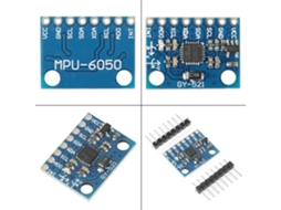 Módulo Sensor Acelerômetro E Giroscópio Mpu-6050 6dof, 3.3v-5v, Três Eixos