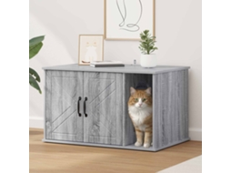 Vidaxl Casa Sonoma Cinzento 85 X 55 X 50,5 Cm