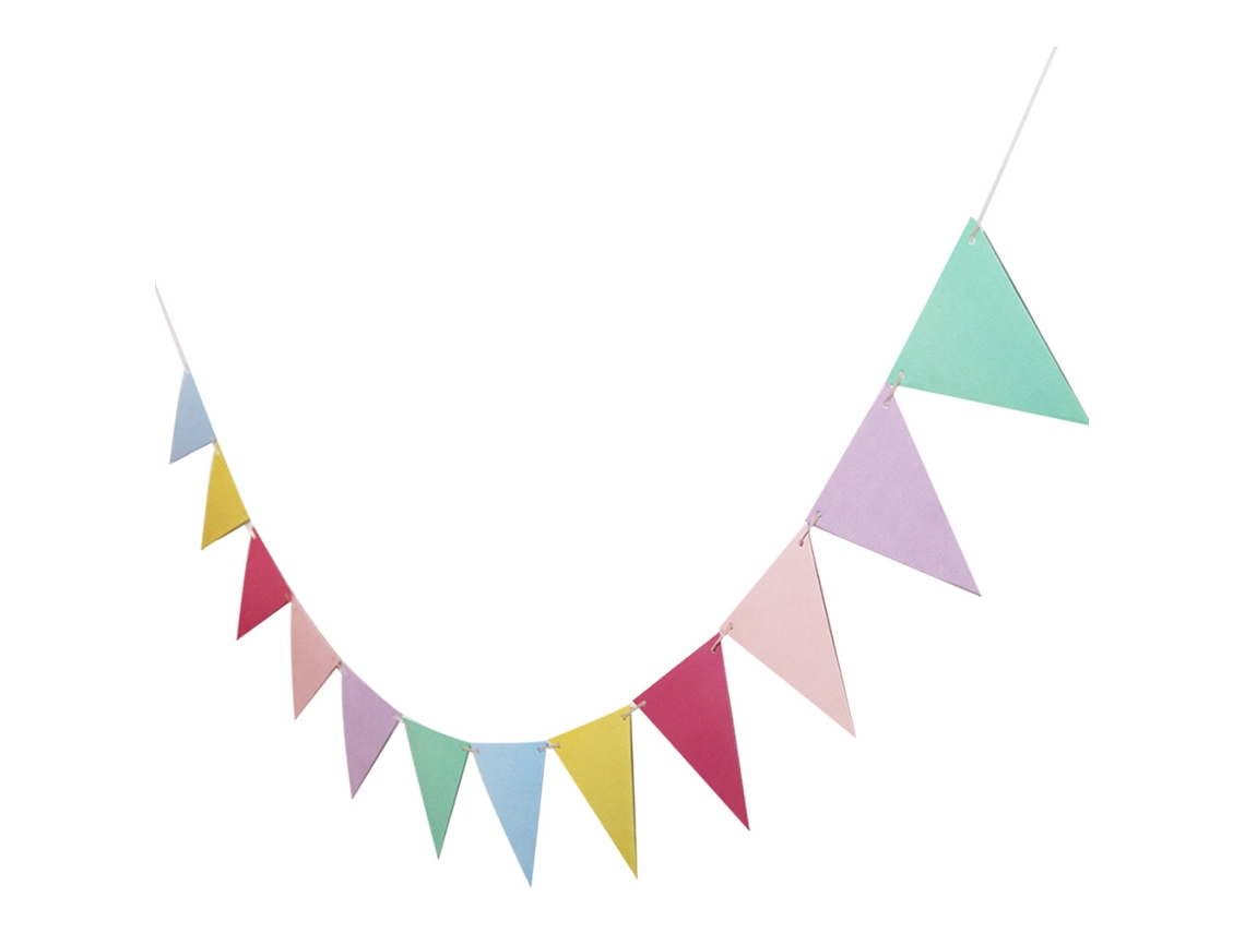 5 Pacotes Bandeira Triangular Decoração para Festa e Casamento NEVEANCE