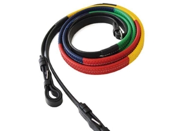 Rédeas de Borracha 5/8´´ Colorido Ponyhispano Hipica