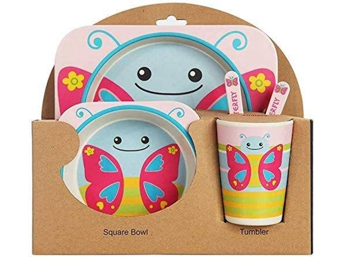 Conjunto de Refeição CLARA BABY Borboleta
