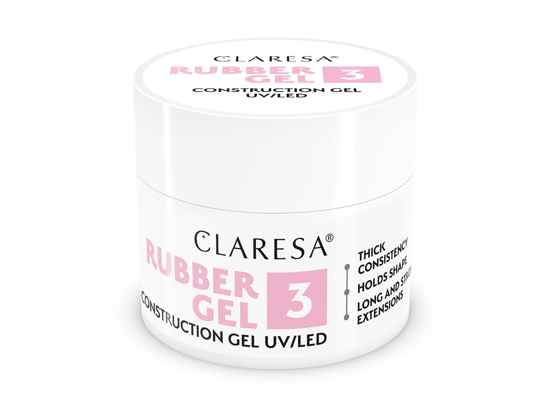 Gel Construtor Claresa Rubber 3 (90 G)