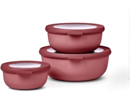 Conjunto De 3 Tigelas Redondas Cirqula Ideais Para Micro Ondas Podem Ser Usadas Como Caixa De Ar Gokoco