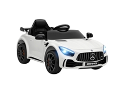 Carro Elétrico 12v, 3-5km/h, Controle, Luz E Música, Branco