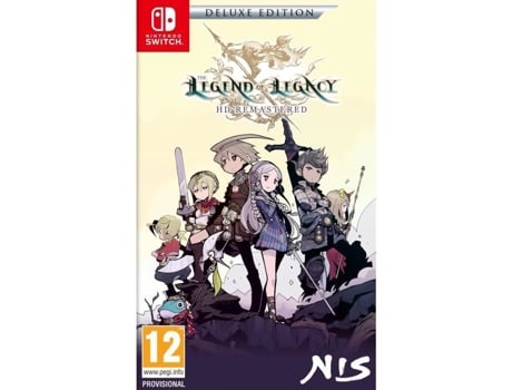Lenda Do Legado Hd Remasterizado Jogo Nintendo Switch Edição Deluxe Nis
