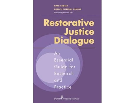 Livro restorative justice dialogue de mark umbreit,marilyn peterson armour (inglês)