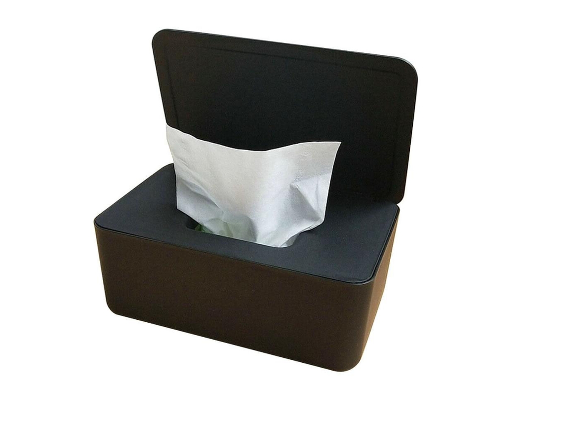  Suporte Para Bebês, Retenção De Umidade, Pés Não Deslizantes, Armazenamento Portátil Para Casa E Viagens, Capacidade De 100 Toalhetes, Material De P