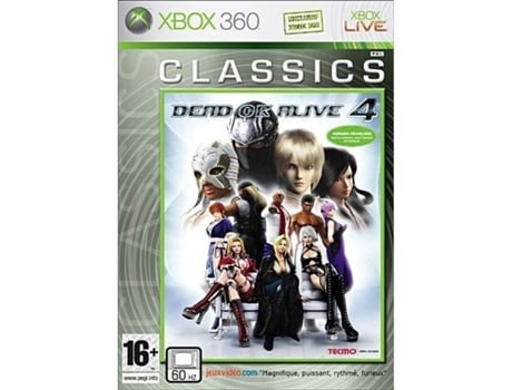 Dead Or Alive 4 Clássicos / Xbox 360