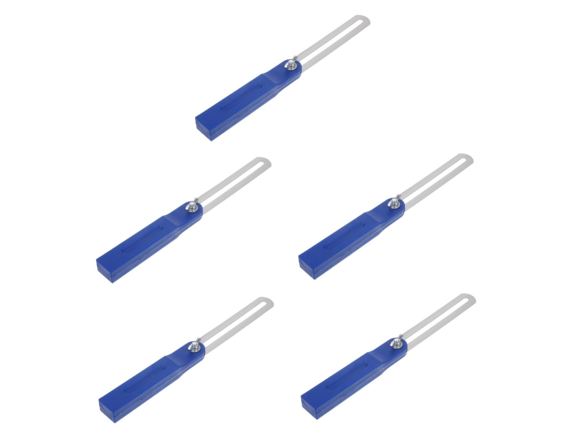 Conjunto De 5 Peças De Transferidor Com Régua De Ângulo Ajustável Para Marcenaria.