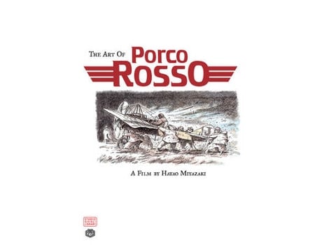 Livro the art of porco rosso de hayao miyazaki (inglês)