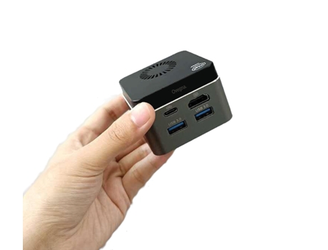 Intel Celeron Quadcore Micro Pc 8 Gb Lpddr4 128 Gb Msata Ssd Hd Graphics 600 Wifi Bluetooth Hdmi 4K Microsd 64Bits Linux OVEGNA Mn7