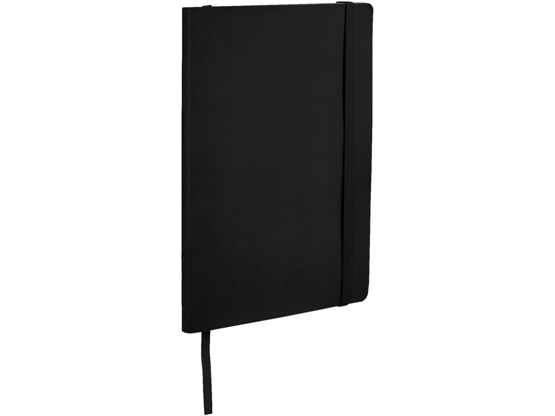 Caderno Clássico Com Capa Mole, Pacote Com 2, 21 X 14 Preto Sólido