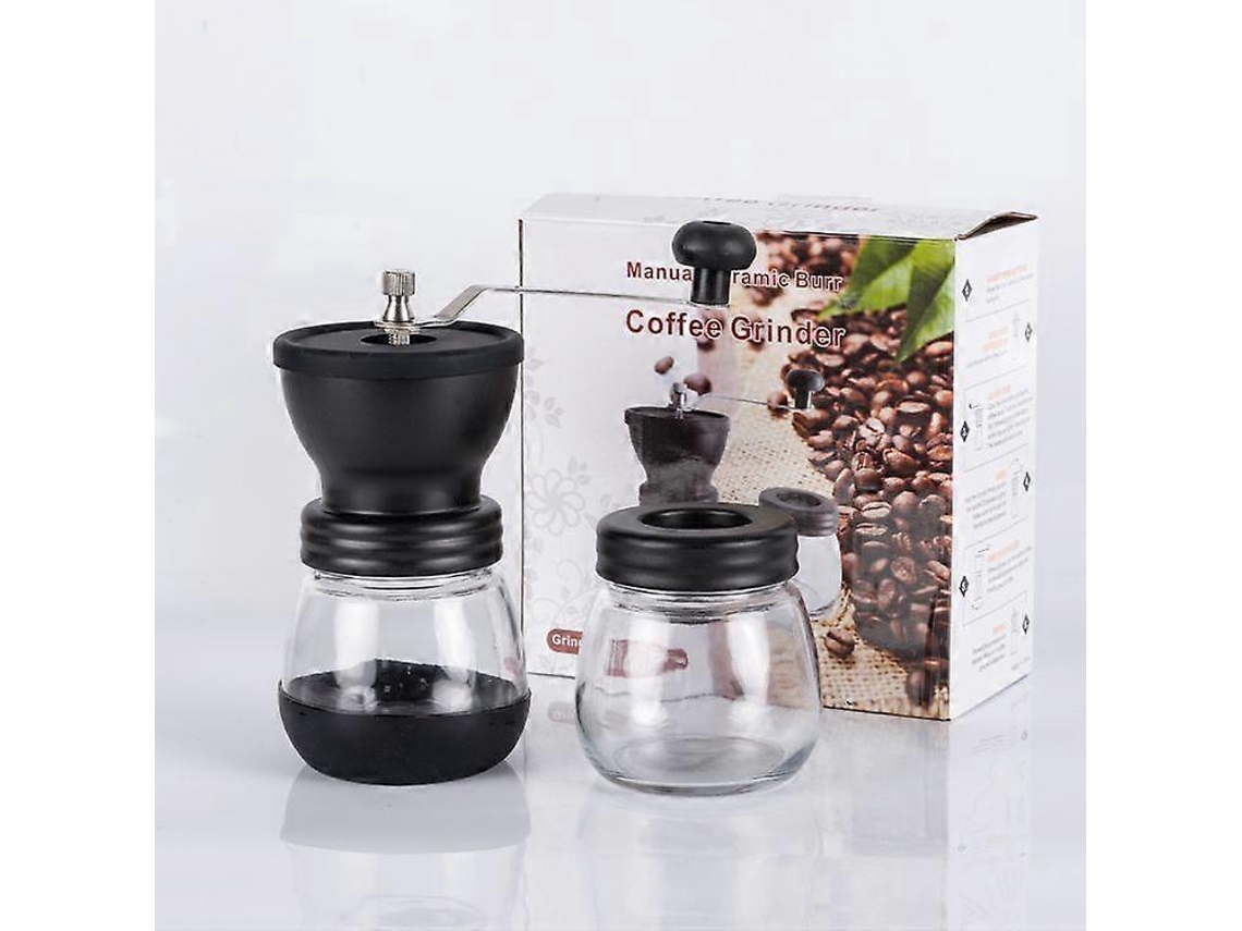 Conjunto De Moedor De Café Manual De Vidro Grande, Moedor De Grãos Manual, Moedor De Café Manual Brilvibera