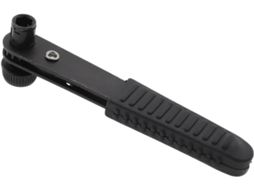 Chave De Com 1/4" E Cabo Em L Metal Alta Para Bits Fenda Técnicos
