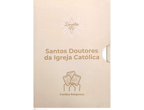 Livro Cartões Religiosos Santos Doutores Da Igreja Católica De Simples Fé (português Do Brasil)