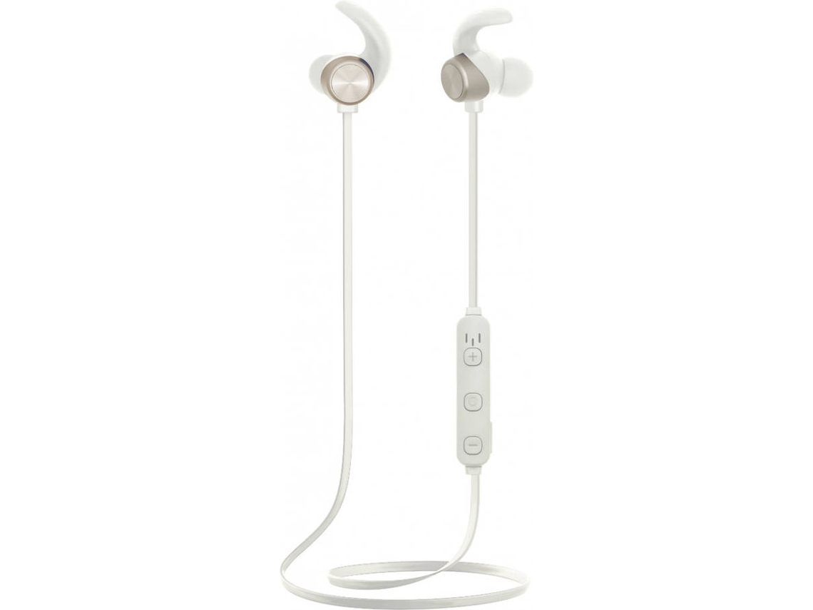 Auriculares Bluetooth FONESTAR Active-B (In Ear - Microfone - Branco)