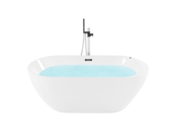 Banheira autónoma BELIANI Nevis de Acrílico Branco 80x170x59