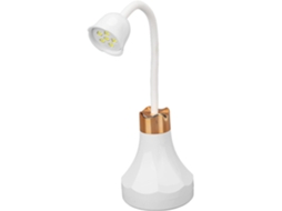 Lâmpada de Unha Gel Uv, 18w Quick Dry, Uv Portátil 360 ° Rotating Gooseneck, Led Recarregá Vel Usb para Casa e Manic GOKOCO