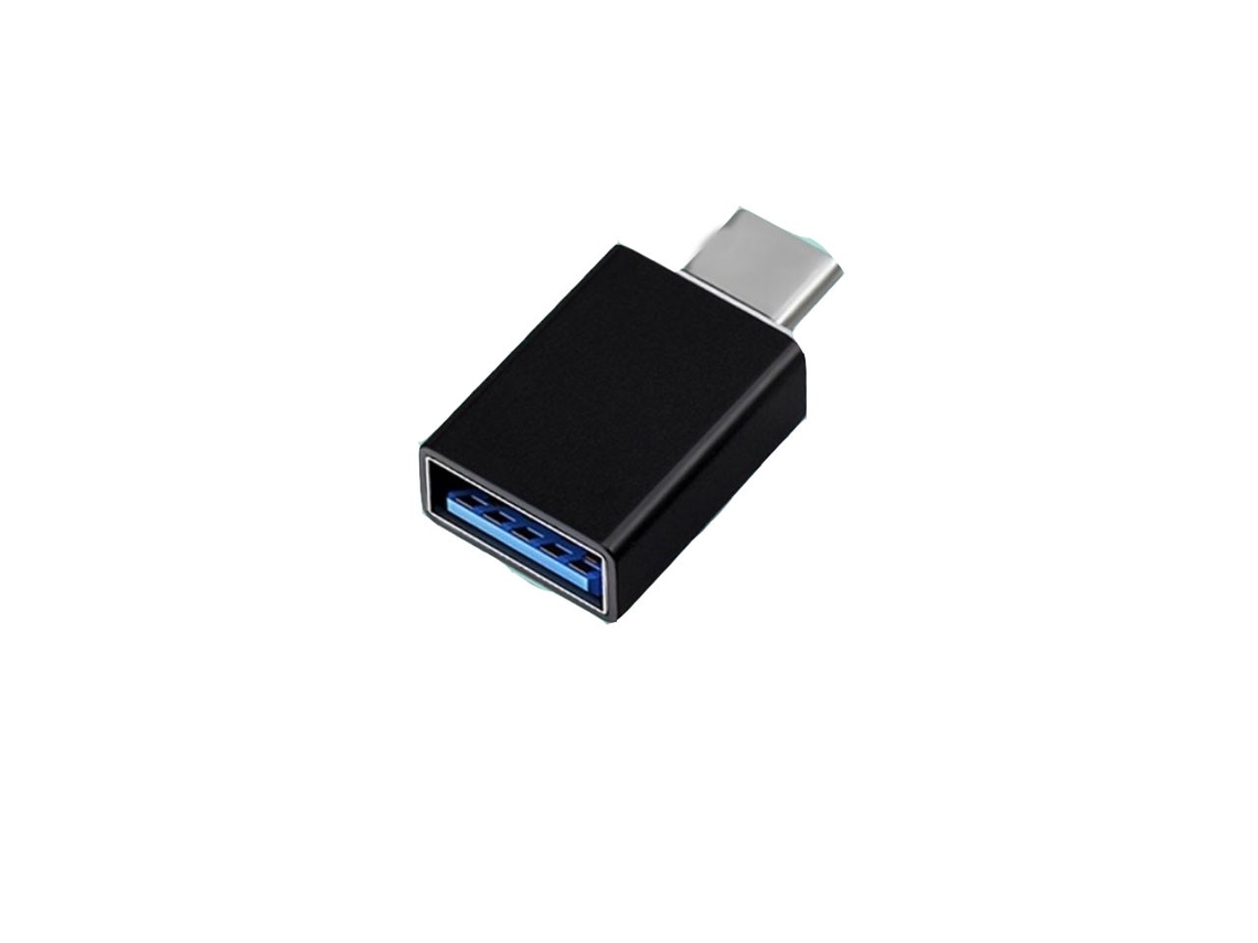 Conector de Celular, Type C para Usb 3.0, Preto AOZORZ