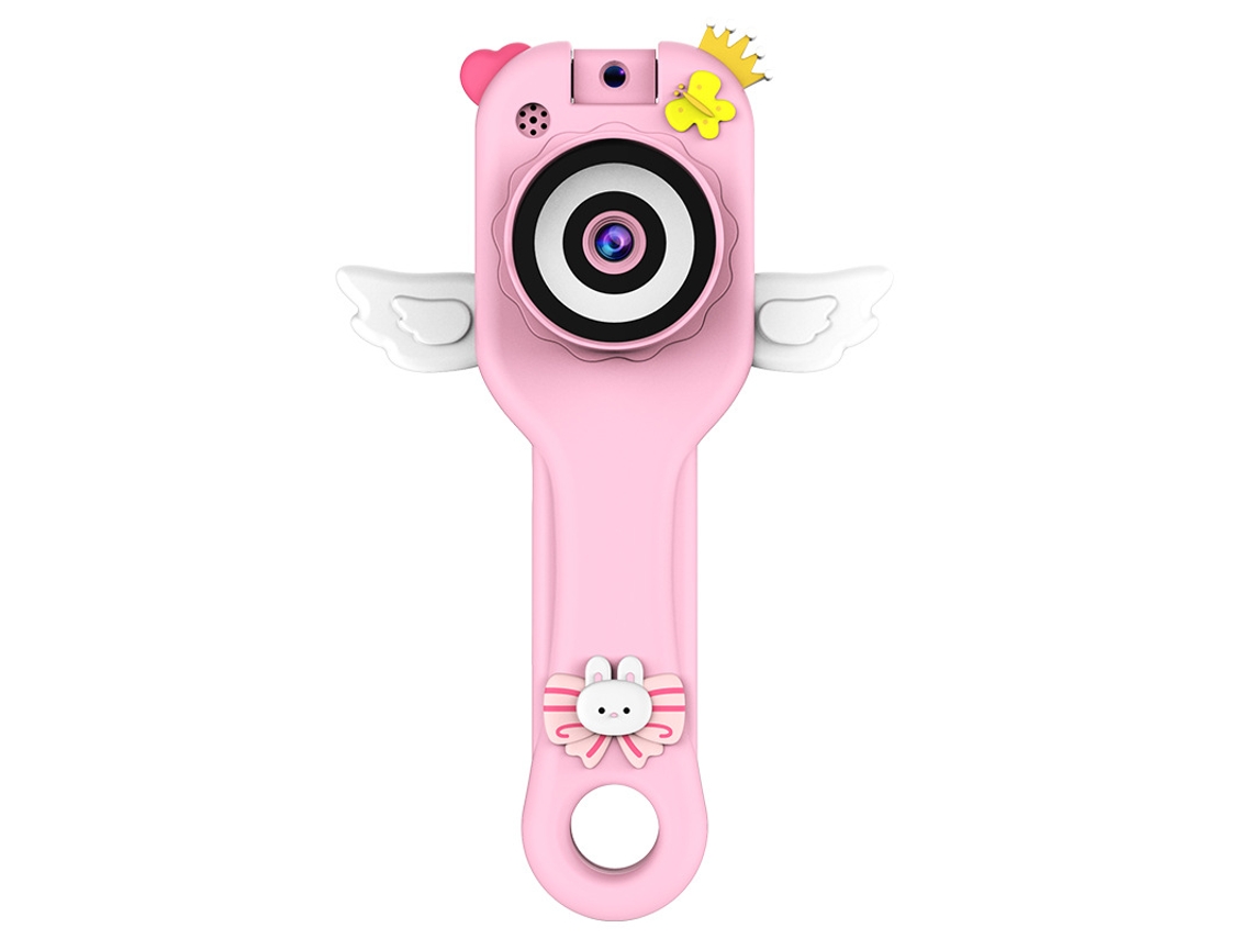 Lupa 500x, Microscópio Digital Com Tela De 2,0 Polegadas Brilvibera (pink Angel)