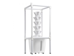 Sistema Hidropônico Vertical Com 6 Níveis, Luz Led E Depósito De 20l Tekmaquinas