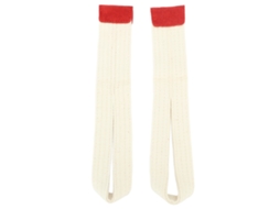 Correa de Muñeca para Levantamento, Poliéster, Antideslizante, para Treinamento de Força, Ginásio, Branco, 1 Par S/MARCA
