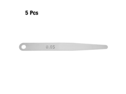 5pcs Medidor De Espaçamento Métrico Palito De Aço Inox 0.05mm Ferramenta De Medição