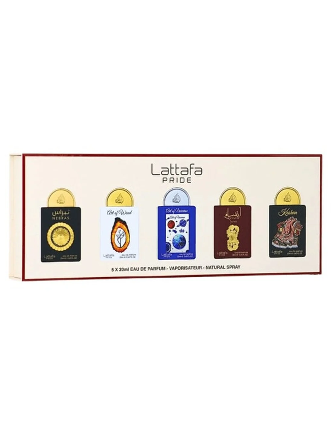 Pride Edp Set Regalo Colección Nº3 Lattafa (5 X 20ml)