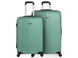 Conjunto de Malas de Viagem ITACA Sevron Verde