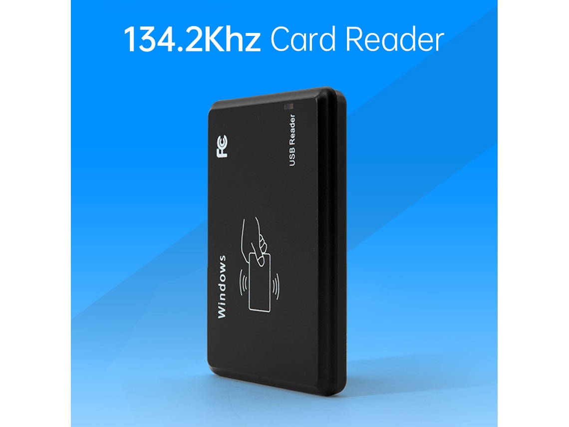 Lector De Tarjetas Rfid 134.2khz Para Emid/fdx-b Puerto Usb Gestión Animal/peces Equipos De Alimentación Automática