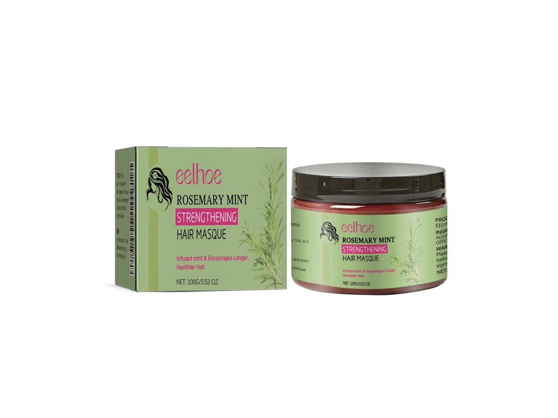 Máscara Capilar LAXISCREED com Alecrim para Cabelo Saudável e Nutrido