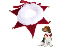 Collar De Cachorro Navideño Con Campanas Tamanho M