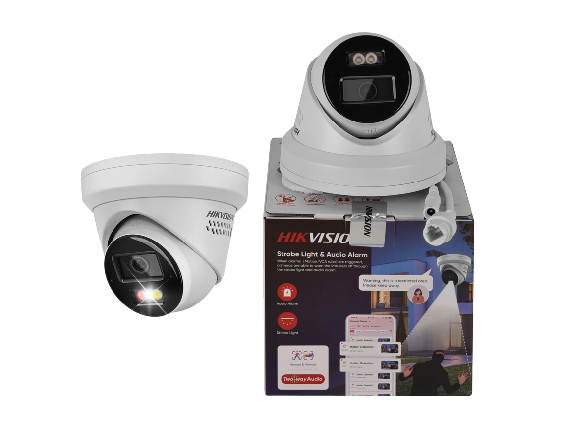 Câmera IP, 8MP de alta resolução, luz inteligente, visualização em luz branca, 2,8mm OEM