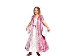 Fato de Menina PARTILANDIA Princesa Medieval Roxa (Tam.: 7-9 anos)