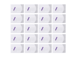 20pcs Lâmina De Agulha De Microblading De Sobrancelha Aço Inoxidável 304 18 Pin Manual Para Tatuagem