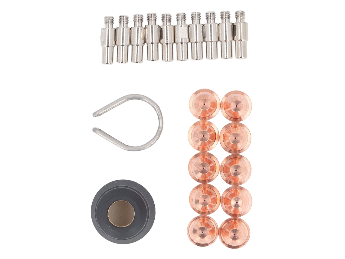 Kit Completo Para Plasma Cutter Laxiscreed Com Eletrodos E Bicos De Substituição